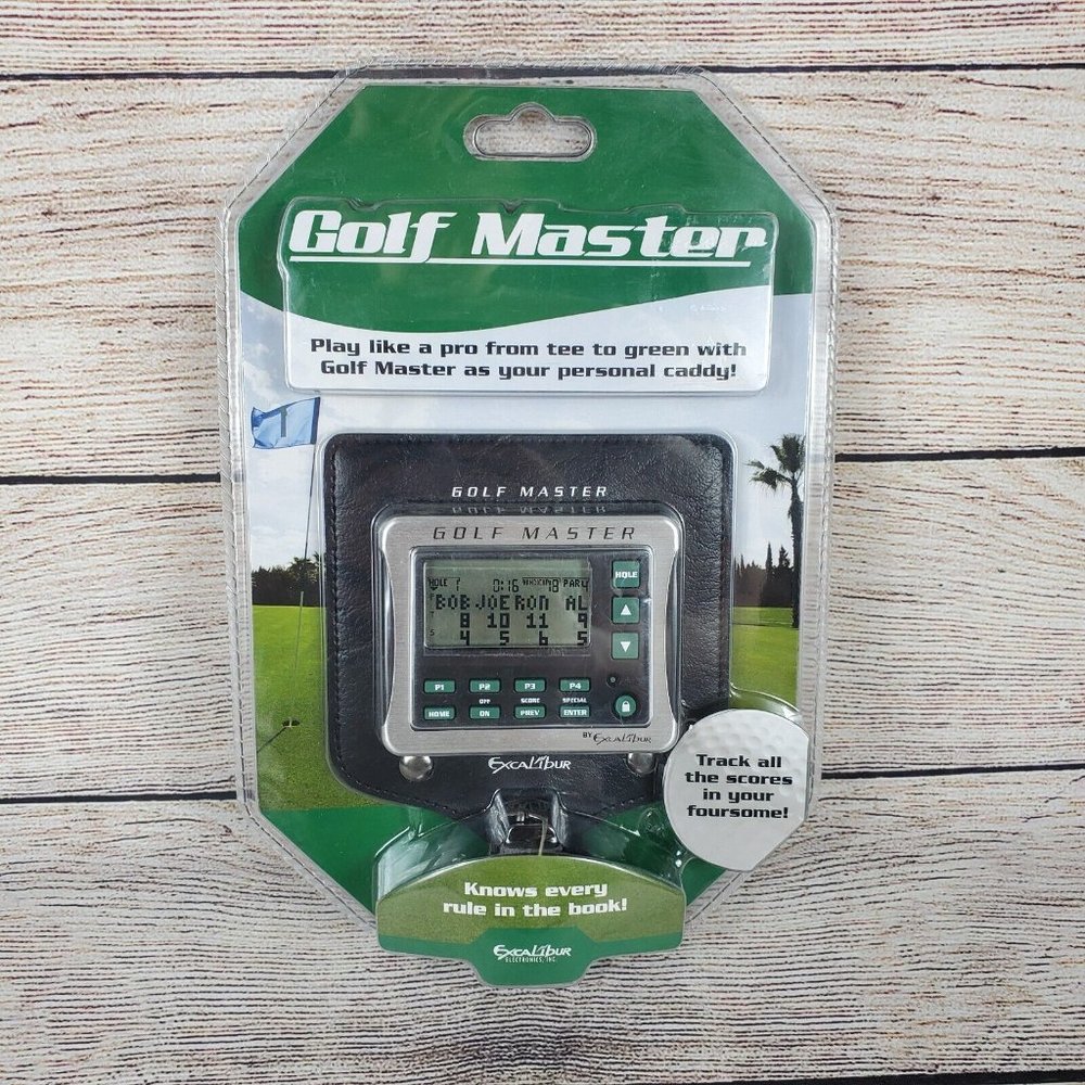Golf Master by Excalibur Electronic Caddy Model 468-CS SEALED
